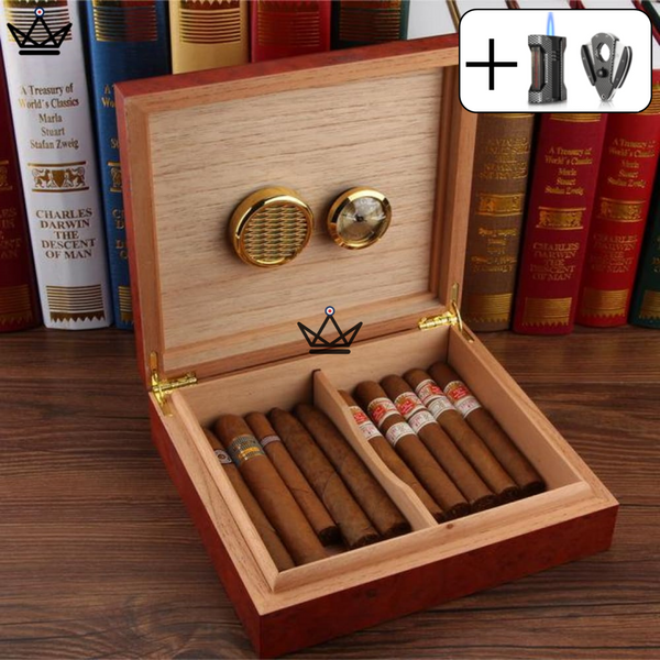 Cave à Cigare - WOOD MAGNET - - Cave à cigare Out - Cadeau, Noël, Anniversaire, Original, Fête des pères, fête des mères - Atelier Atypique