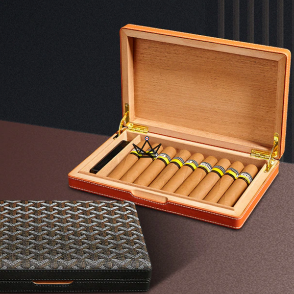 Cave à cigares de luxe - ALPINE - - cave a cigare - Cadeau, Noël, Anniversaire, Original - Atelier Atypique