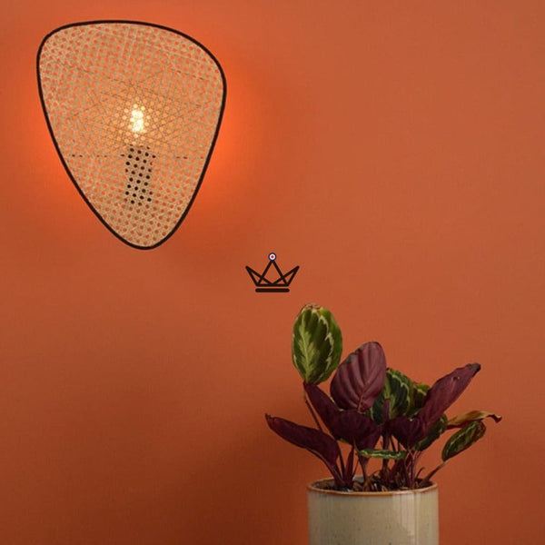 Lustre suspension Luminaire - Screen Rotin - - luminaire - Cadeau, Noël, Anniversaire, Original - Atelier Atypique