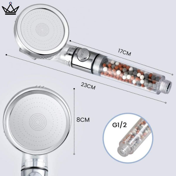 Douchette EcoSpa Triple Action - Premium - - Douchette - Cadeau, Noël, Anniversaire, Original - Atelier Atypique