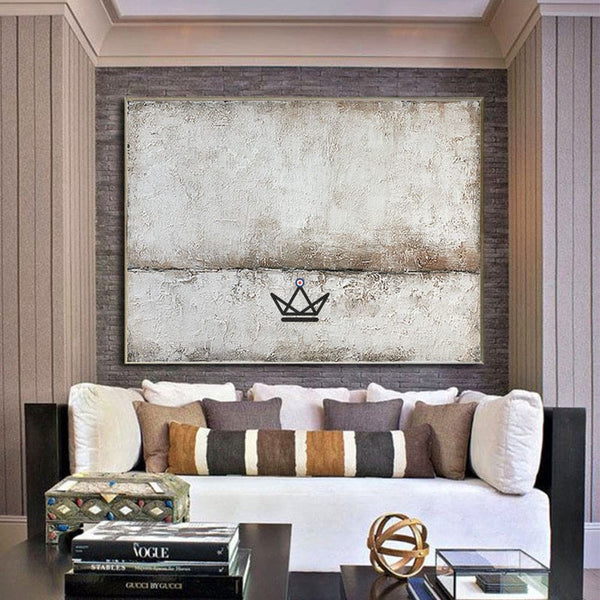 Peinture à l'huile sur toile XXL - Essence d'abstraction - - toile - Cadeau, Noël, Anniversaire, Original - Atelier Atypique