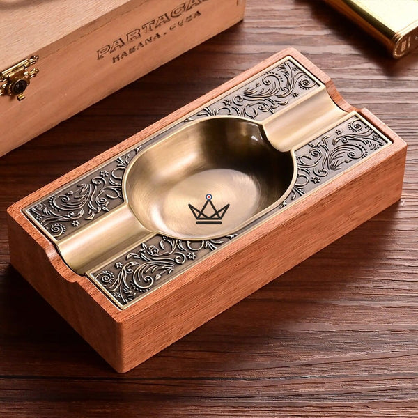 Cendrier à cigare - Arabesque Duo - - cendrier - Cadeau, Noël, Anniversaire, Original - Atelier Atypique