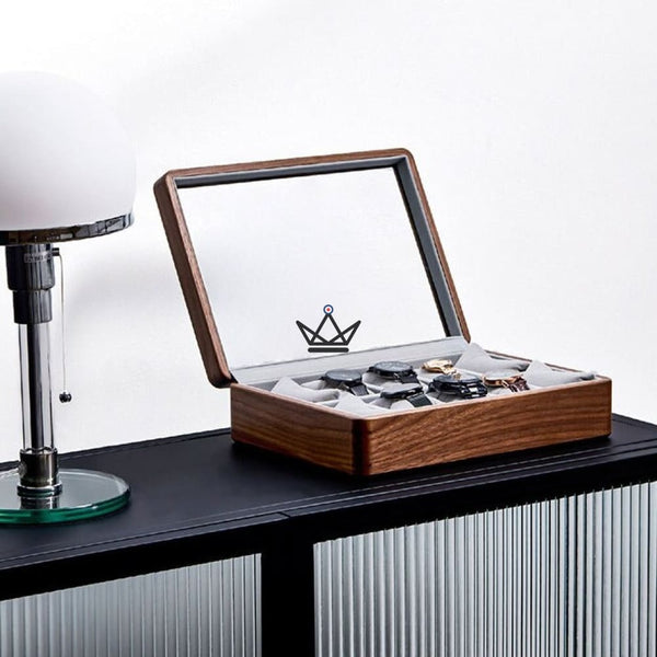 Coffret de rangement pour montre de luxe - Custodia Temporum - - Remontoirs - Cadeau, Noël, Anniversaire, Original - Atelier Atypique