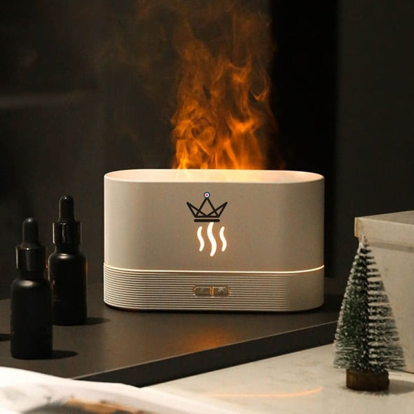 Diffuseur d'huile essentielle - FIRE BLAZE - - Diffuseur Huiles - Cadeau, Noël, Anniversaire, Original - Atelier Atypique