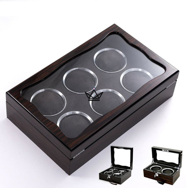 Coffret de rangement pour montre de luxe - Luxuria Temporum - - Remontoirs - Cadeau, Noël, Anniversaire, Original - Atelier Atypique