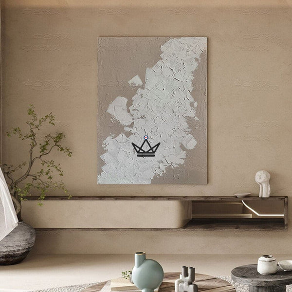 Peinture à l'huile sur toile XXL - Ébullition Moderne - - toile - Cadeau, Noël, Anniversaire, Original - Atelier Atypique