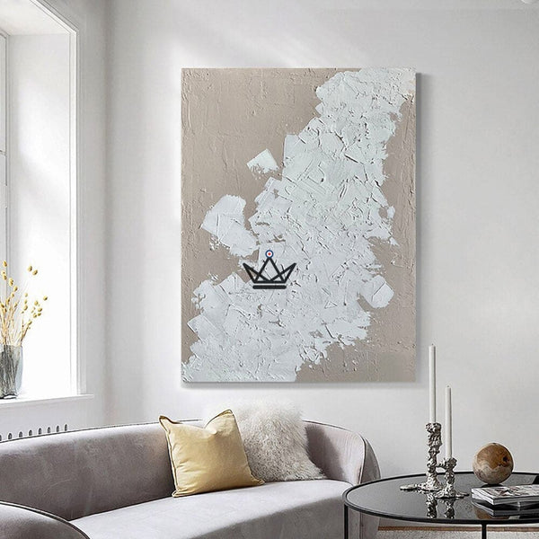 Peinture à l'huile sur toile XXL - Ébullition Moderne - - toile - Cadeau, Noël, Anniversaire, Original - Atelier Atypique