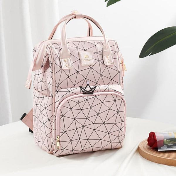 Sac à dos de Maternité / à langer - GEOMETRIX - - sac de maternité - Cadeau, Noël, Anniversaire, Original - Atelier Atypique