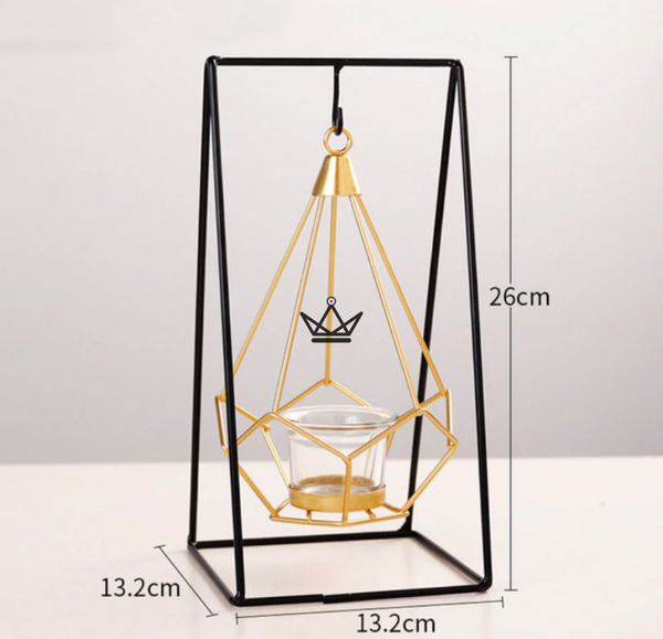 Bougeoir en suspension - GEOTRIK - Atelier Atypique