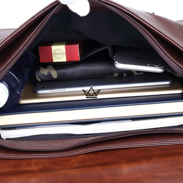 Sacoche vintage - CICERON - Atelier Atypique