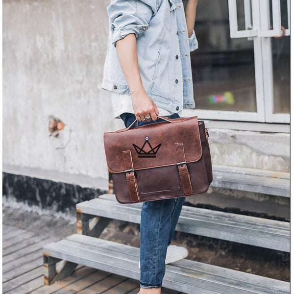 Sacoche vintage - CICERON - Atelier Atypique