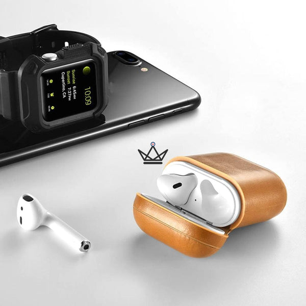 Housse pour AirPods - The LeatherPods - Atelier Atypique