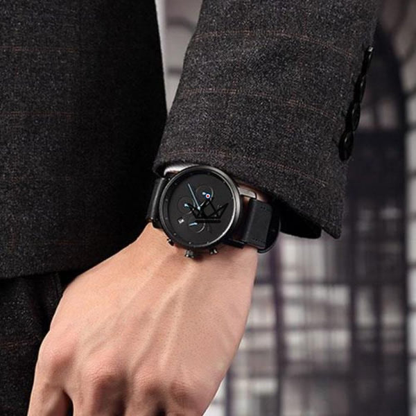 Montre La Jupiter - Black - Atelier Atypique