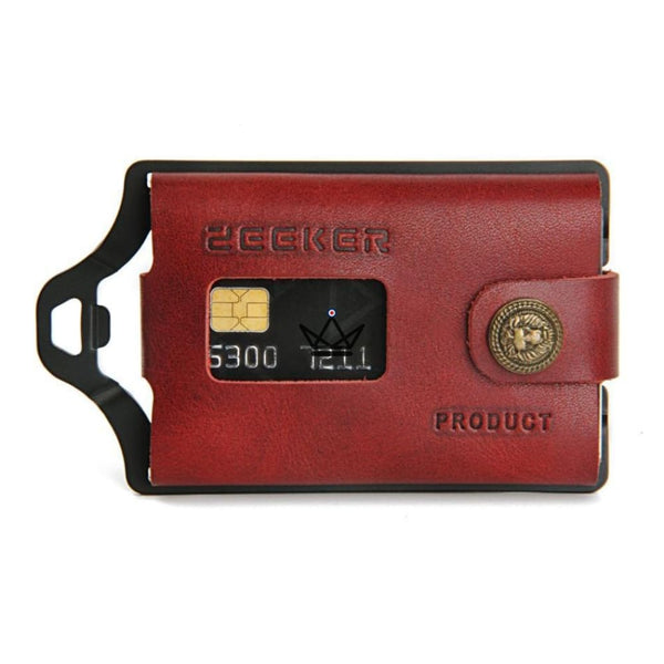 Porte-carte en cuir - ZEEKER - Atelier Atypique