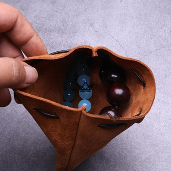 Bourse en cuir - ROBIN - Atelier Atypique