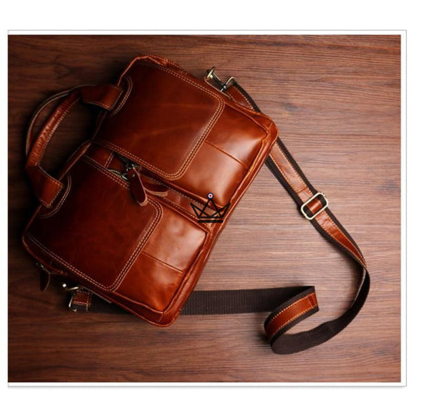 Sacoche en cuir vintage - Le NINO - Atelier Atypique