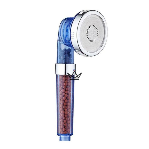 Douchette filtrante triple action — ECOSPA PREMIUM, Bleu