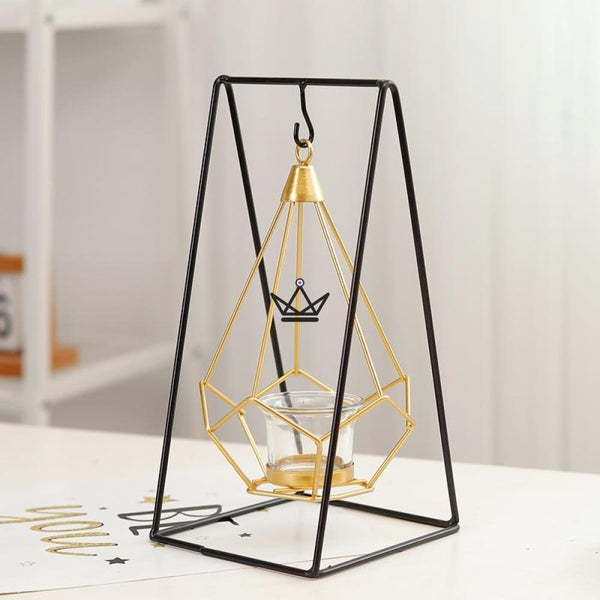 Bougeoir en suspension - GEOTRIK - Atelier Atypique