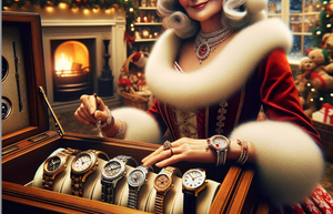 La Mère Noël : Une Passionnée de Montres de Luxe & Remontoirs de Montres Automatiques