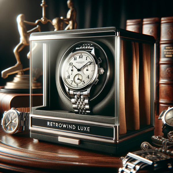Élégance en Mouvement : Remontoir pour Montre Automatique RetroWind Luxe