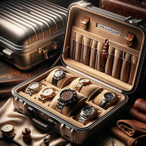 Voyagez avec Style et Sécurité : Étui de Voyage pour Montre Automatique