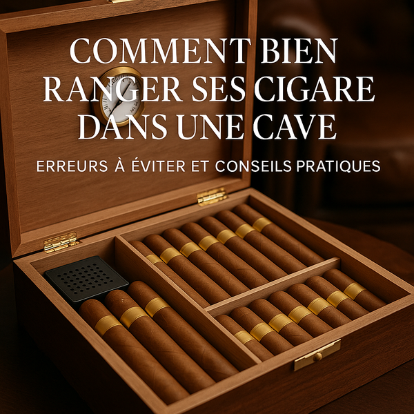 Comment bien ranger ses cigares dans une cave : erreurs à éviter et conseils pratiques