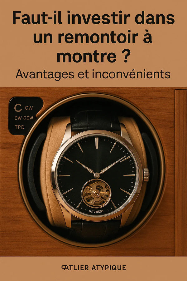 Faut-il investir dans un remontoir à montre ? Avantages et inconvénients