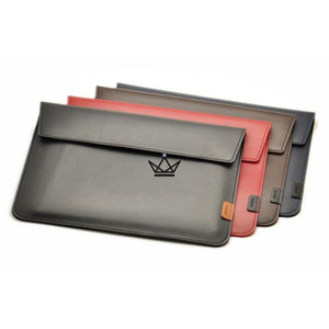 Housse en cuir pour MacBook au format enveloppe à rabat