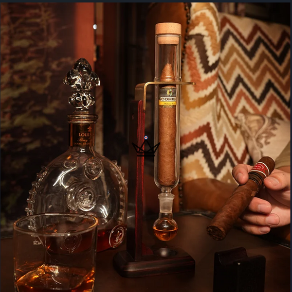 Premium cigar infuser with hygrometer - Infusio Prestige