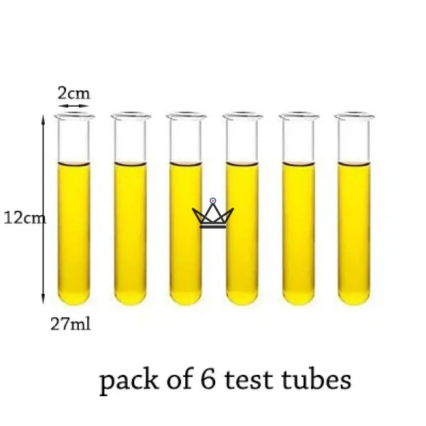 Portoir à éprouvettes en bois et éprouvettes en verre borosilicaté - CORNUE - ["maj-desc","maj-filtre","Objets Scientifiques"] - Objets Scientifiques - Cadeau, Noël, Anniversaire, Original, Fête des pères, fête des mères - Atelier Atypique