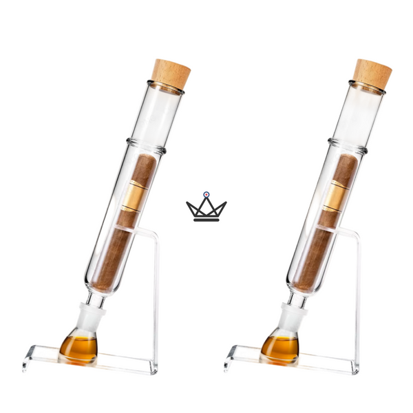 Aromatic glass cigar infuser - Infusio Cristal
