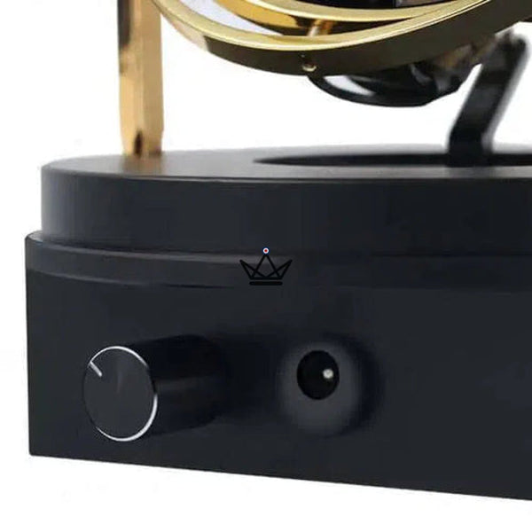 Horlogewinder voor 1 horloge onder stolp met gyroscopische ringen - ASTROLABE