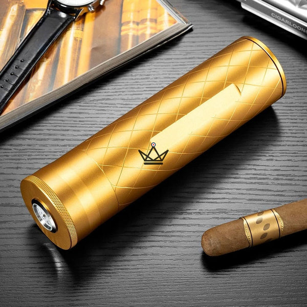 Tube à cigares en aluminium – Sentinelle Quattro