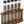 Cave à Cigares de Bureau Quintet Bois Acacia — 5 Tubes