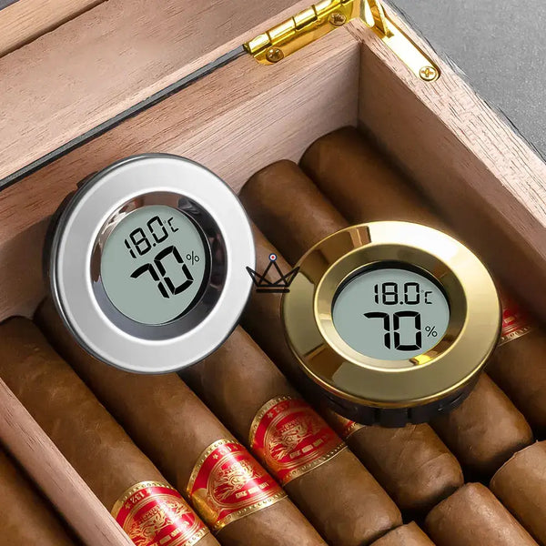 Electronic Hygrometer for Cigars - EliteGuard