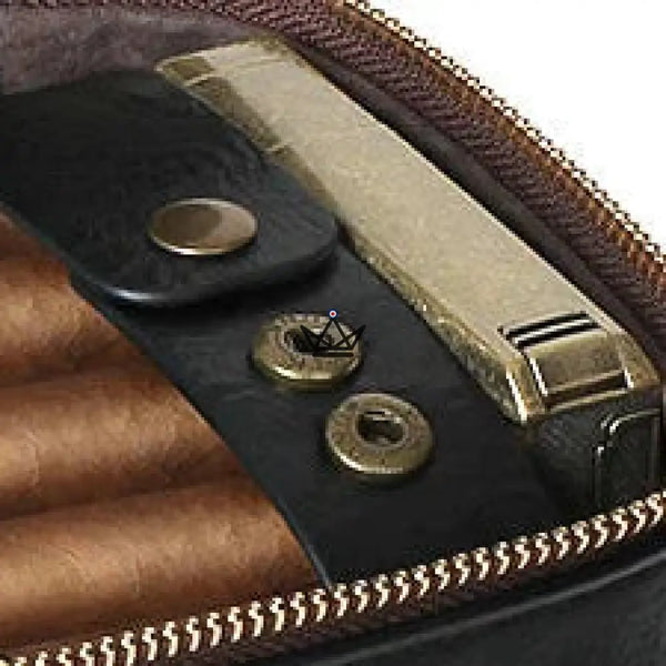 Travel cigar humidor and accessories - Magyars Wood