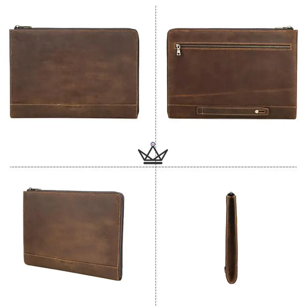 Housse cuir personnalisable pour MacBook 13 à 14 pouces - Voyageur TRAVERSÉE - ["Housse PC","Housse PC personnalisable","maj-desc","maj-filtre","Maroquinerie Personnalisable"] - housse PC personnalisable - Cadeau, Noël, Anniversaire, Original, Fête des pères, fête des mères - Atelier Atypique