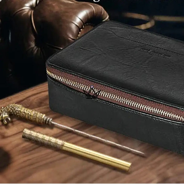 Travel cigar humidor and accessories - Magyars Wood