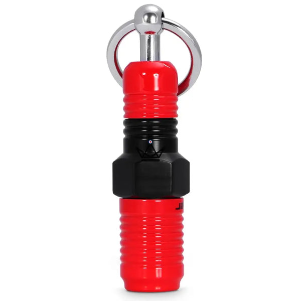Emporte-pièce à cigare double porte-clés en acier inoxydable - BINÔME - ["maj-desc","maj-filtre"] - coupe cigare - Cadeau, Noël, Anniversaire, Original, Fête des pères, fête des mères - Atelier Atypique