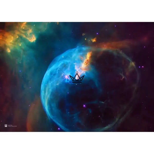 Poster van nevel en sterrenstelsel op canvas, 17 visuals - NEBULA