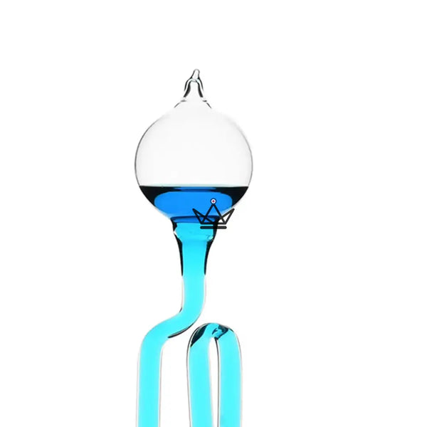 Bouillant de Franklin en verre, liquide bleu qui bout dans la main — CALORIS