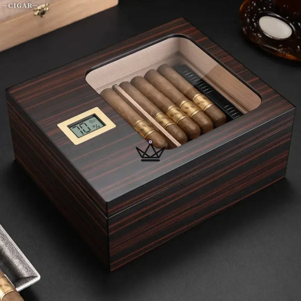 Luxus-Zigarren-Humidor – Elegancia Vision