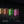 Horloge effet Nixie RVB à tubes transparents, socle ovale - CHROMA