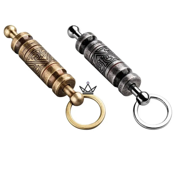 Coupe-cigare emporte-pièce porte-clés ciselé à têtes interchangeables - TALISMAN - ["maj-desc","maj-filtre"] - coupe cigare - Cadeau, Noël, Anniversaire, Original, Fête des pères, fête des mères - Atelier Atypique