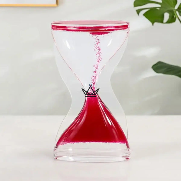 Sablier liquide goutte à goutte, minuteur à huile anti-stress - PLUVIA - ["maj-filtre","Objets Scientifiques"] - Objets Scientifiques - Cadeau, Noël, Anniversaire, Original, Fête des pères, fête des mères - Atelier Atypique