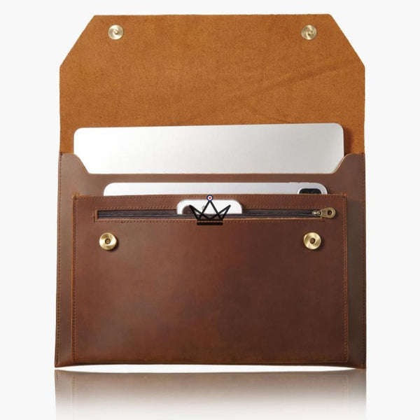 Leather case for MacBook Air 11" - PRESTON