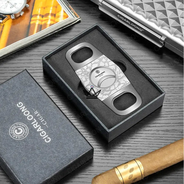 Luxury Cigar Cutter – Fractalis Edition