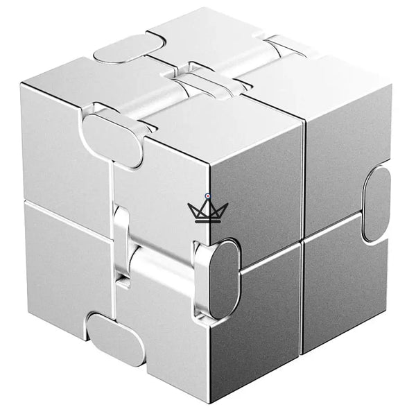 Cube infini en métal anti-stress de bureau - SPIRA