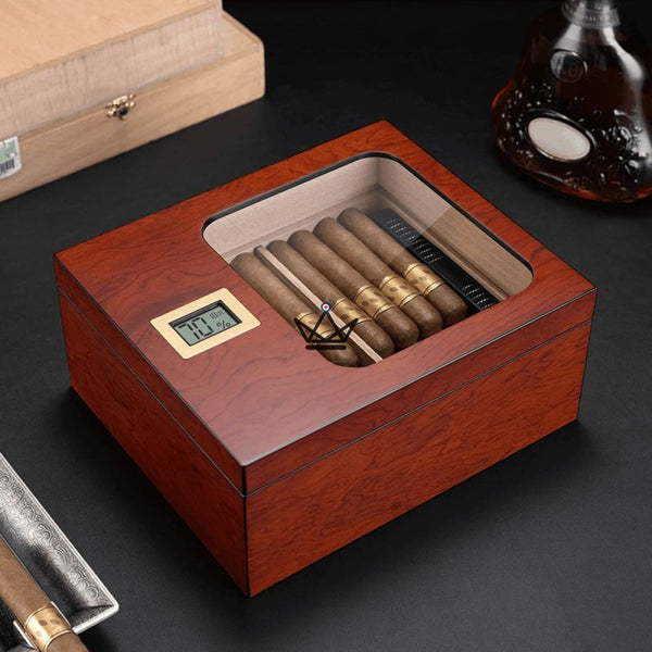 Luxus-Zigarren-Humidor – Elegancia Vision