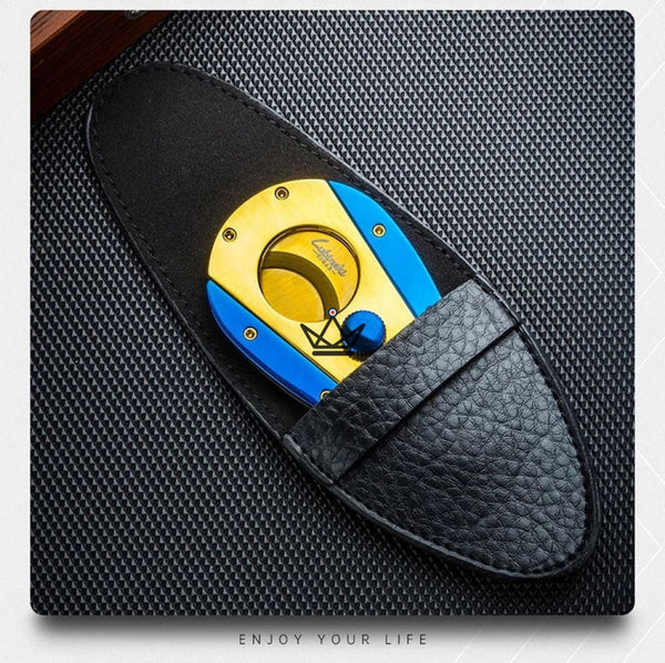 Guillotine Cigar Cutter - Azzurro Edition